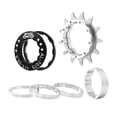 thumbnail image 2 of Lightweight 13T Single Cog Component Alloy Adapter Flywheel Gear Accessory Cog Fixed Single, 2 of 10