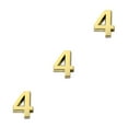 thumbnail image 2 of maskred House Numbers for Outside Simple Style Numerical Signs Sign Exquisite Number Mark Accessories Number Mark Marking Accessory Number 4 3PCS, 2 of 6