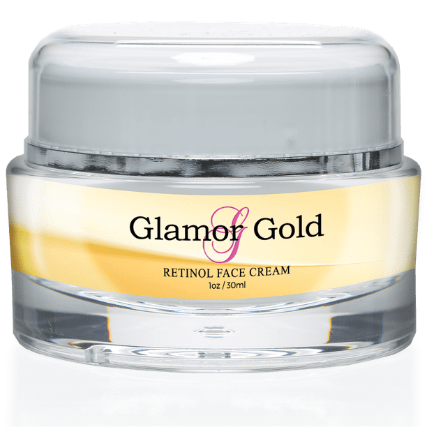 Glamor Gold Retinol Face Cream Anti Aging Day Night Cream Reduce Appearance Of Fine Lines And Wrinkles Lasting Results Great For All Skin Types 1oz 30ml Walmart Com Walmart Com