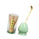 thumbnail image 5 of Japones Matcha Set Modern Tea Utensils Matcha Accessory Bamboo Matcha Batchis, Batcheador de cerámica y cuchara de bambú Verde, 5 of 9