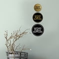 thumbnail image 2 of Signs ByLITA Circle Notary Public Supplies Sign (Ivory/Dark Brown) - Large, 2 of 6