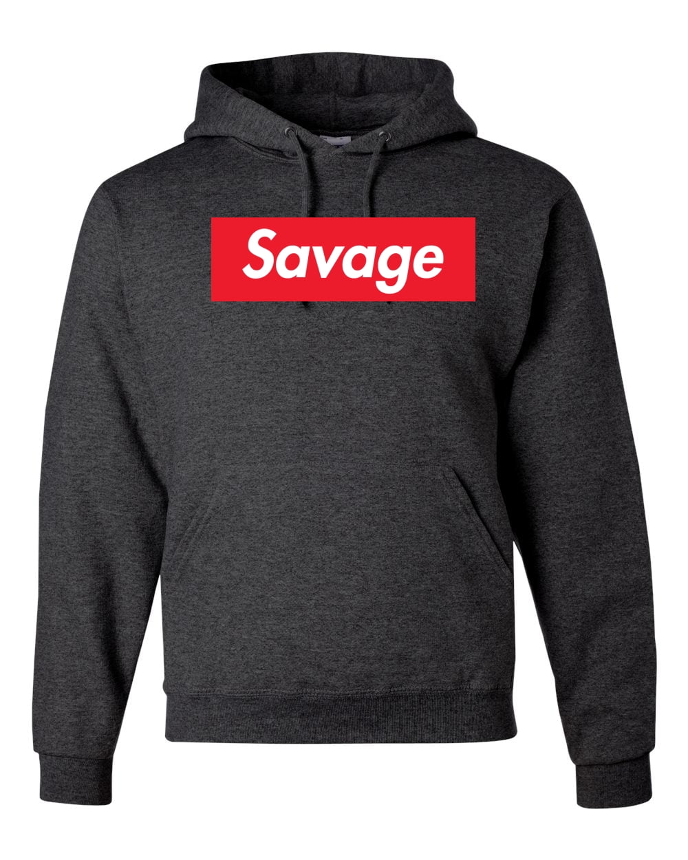 red savage hoodie