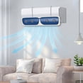 thumbnail image 4 of SIfdSeng Adjustable Air Conditioner Wind Deflector Stretchable AC Vent Cover Direct Blow Cool Air for Home, 4 of 6