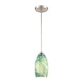 thumbnail image 2 of Evening Sky Pendentif Mini 1-Lumière en Nickel Satiné, 2 of 10