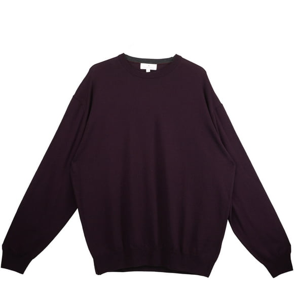 Toscano Firenze Chemise à Manches Longues à Encolure Bateau pour Homme Port - 1 X