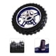 thumbnail image 5 of Rueda Trasera De Moto De Cross, Conjunto De Rueda Trasera De Fricción Fuerte Azul Para Motocicleta Todoterreno EOTVIA No, 5 of 6