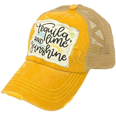 Koreshion Cappellino da baseball da donna con coda di cavallo incrociata regolabile ad alta disordinato chignon ponycap ad asciugatura rapida cappelli in rete, Verde, Taglia unica