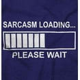 thumbnail image 2 of Sarcasm Loading Please Wait Unisex Plus Fleece Graphic Hoodie Brisco Brands 4X, 2 of 5