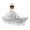 B Liquor Decanters, variant on U.s. Navy Warship Whiskey Bottle, With Reusable Twist Cap, 18cm, Wine Jar Empty Warship, Refillable Whiskey Container, Glass Construction, For Home Bar, Birthday, Gathering