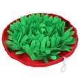 thumbnail image 1 of Pet Snuffle Bowl, Odorless Interactive Adjustable Boredom Relief Prevent Slip Machine Washable Dog Sniffing Pad  For Cats For Travel Red, 1 of 8