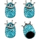 thumbnail image 1 of Válvula de neumático para rueda de coche, atractivos accesorios de coche brillantes a prueba de polvo, universal para la mayoría de vehículos, corona, azul lago oso de fresa Electrónica, 1 of 4