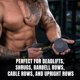 thumbnail image 3 of Correas de gimnasio para levantamiento de pesas M MANUEKLEAR para hombre Deadlift, 3 of 6
