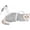 Grey, variant on Cat Bathing Bag - Anti-Bite & Anti-Scratch Shower Bag, Adjustable Restraint Bag for Cat Washing, Nail Trimming & Injections, Breathable Mesh Design