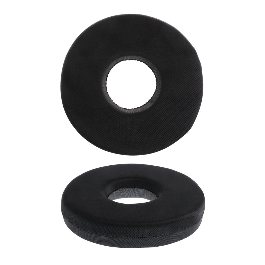Esquirla 2 Pieces Premium Comfort Wheelchair Memory Foam Donut Tailbone Seat Cushion for Hemorrhoid Post-Surgery Relief Pregnancy Orthopedic Pillow for Home Car Office