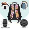thumbnail image 6 of HUIACONG 4Pcs Kids School Backpack for Girls, Boba Capybara Bookbag with Water Bottle Cover, Lunch Bag Set for Girls Teens, Adorable Girl Backpacks for Schools, 6 of 7