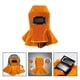 thumbnail image 4 of Cuero Soldador Capucha Soldadura Absorción del sudor Protección facial completa Protector ocular transpirable Protección de seguridad , Oscurecimiento automático Sunnimix escudo de soldadores de soldadura, 4 of 8