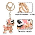 thumbnail image 3 of Keychain, Lion Bling Bling Chinese Style Keychains For Mother's Day Father's Day Friend Car key, 3 of 5