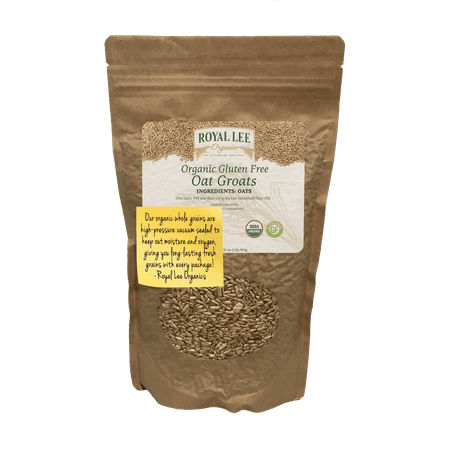 - Royal Lee Organics by Standard Process Organic Oat Groats 2 lb bag