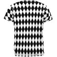 thumbnail image 2 of Checker Diamonds All Over Adult T-Shirt, 2 of 2