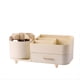 thumbnail image 1 of Organizador de Maquillaje para Encimera con Cajones, Soporte Giratorio de 360 Grados para Brochas de Maquillaje, Organizador de Cuidado de la Piel con Capacidad para Tocador, 1 of 5