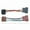 1 strip, brown, variant on Suitable for Volkswagen audio wiring harness ISO lossless revolving mother adapter wire, original car host CD tail power cord