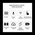 thumbnail image 4 of Timbres de Puerta con VíDeo Inteligente Timbre con VíDeo WiFi InaláMbrico con CáMara Timbre de Seguridad Inteligente DeteccióN de Movimiento PIR, 4 of 5