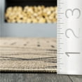 thumbnail image 6 of nuLOOM Elin SpinClean Moroccan Border Easy-Jute Machine Washable Area Rug, 5' x 8', Elin Natural, 6 of 9