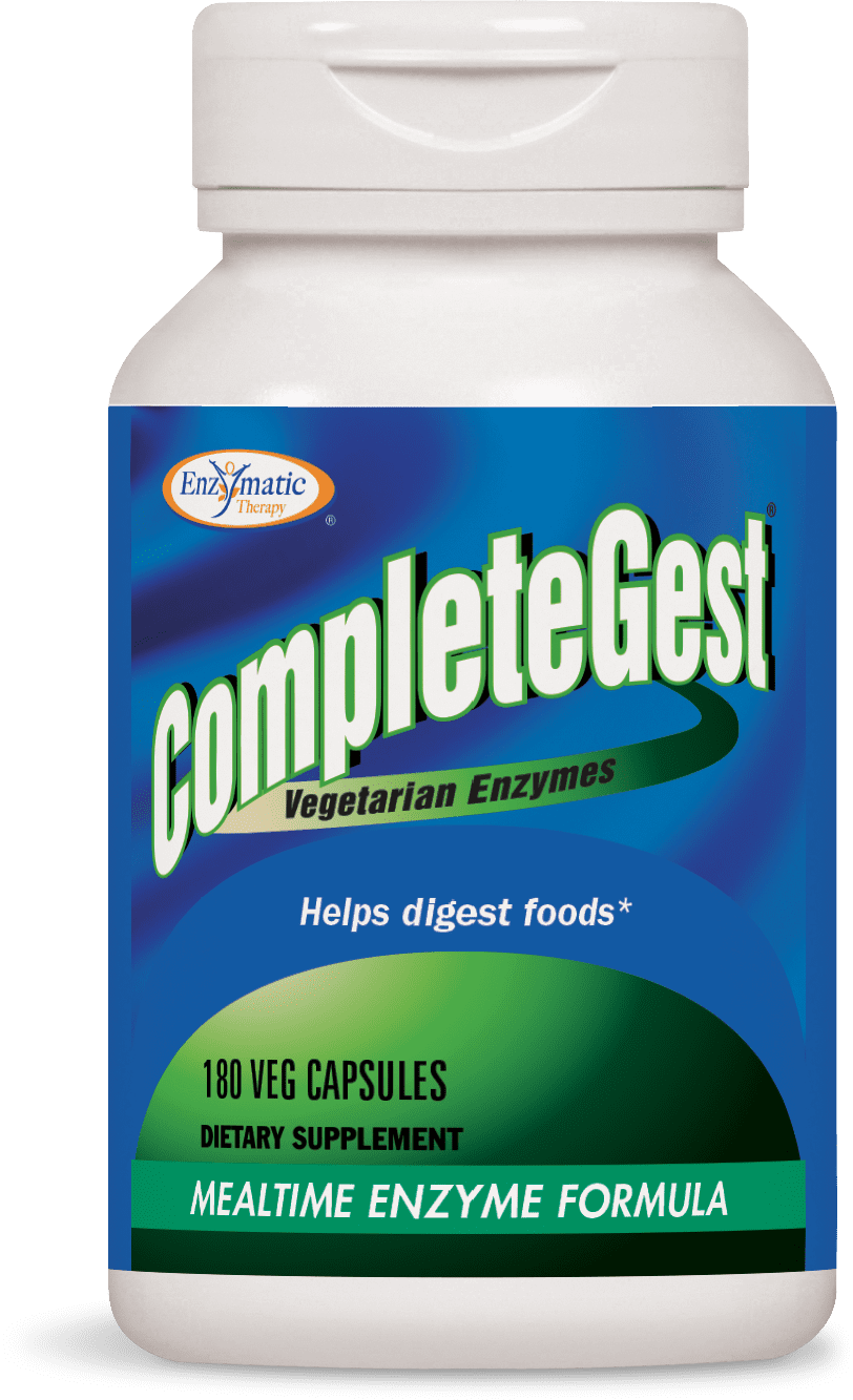 Enzymatic Therapy CompleteGest Vegetarian Enzymes Mealtime Enzyme