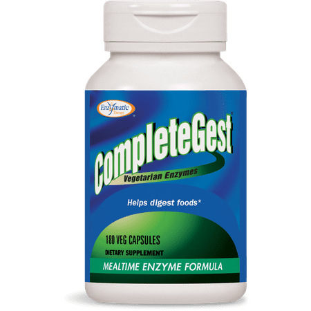 UPC 750856600182 product image for Enzymatic Therapy CompleteGest Vegetarian Enzymes Mealtime Enzyme Formula 180 Ct | upcitemdb.com