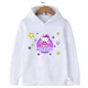 thumbnail image 3 of Sudadera informal de calle kawaii con dibujos animados de Hello Kitty para niños y niñas de 3 a 14 años con diseño de Sunshine, sudadera para deportes al aire libre para niños, 3 of 4