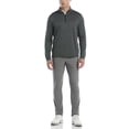thumbnail image 2 of Ben Hogan Men's & Big Men's Performance Long Sleeve Feeder Stripe Golf Mock Neck 1/4 Zip Sweater, Size S-5XL, 2 of 8