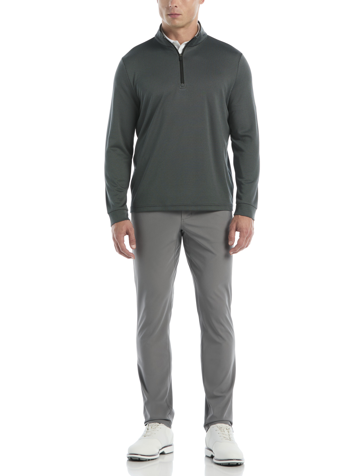 Ben Hogan Men's Performance Golf Sweater Mock Neck 1/4 Zip photo 2