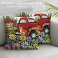 thumbnail image 3 of PHYHOO  Spring Throw Pillow Covers Outdoor Floral Pillow Covers for Home Couch Sofa and Patio, 3 of 5