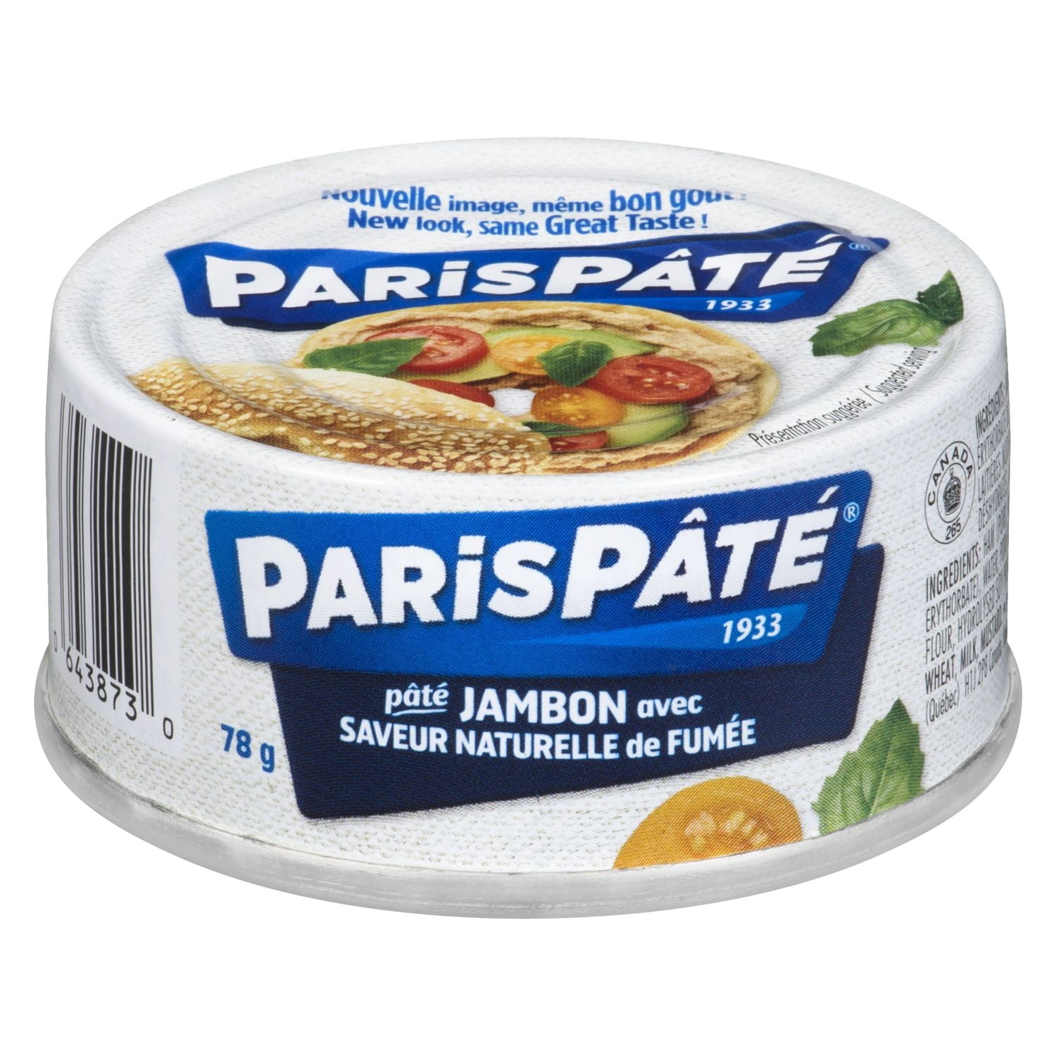Deviled Ham Paté with Natural Smoked Flavor, 78 g