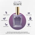 thumbnail image 4 of Brooklyn Fragrance Co. Everyday Room Spray – Premium French Lavender Scent - Long lasting Fragrance for Home, Office or Bathroom – Air Freshener Rectangle Spray bottle – 100 ml, 4 of 7