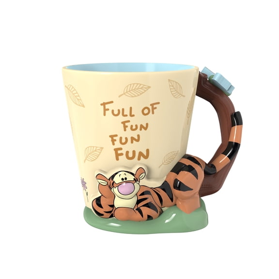 Zak Designs Tigger Sculpted Handle Mug