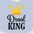 thumbnail image 4 of Inktastic Drool King Baby Boy Funny Boys Baby Bib, 4 of 4