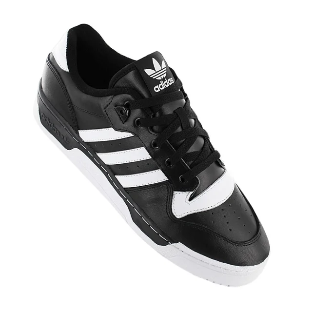 NEW Adi-das Originals Rivalry Low - Men's Shoes Leather Black EG8063 ORIGINAL