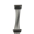 thumbnail image 4 of 15Pin SATA Power Supply Splitter Cable Hard Drive 1 Male to 5 Female Extension Power Cord for DIY PC Sever, 4 of 5