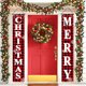 thumbnail image 4 of Adornos navideños, adornos navideños, regalos navideños, cortina de puerta con pareado navideño, decoración de fiesta personalizada, cubierta de puerta, fondo de bandera navideña, tela de fibra de pol, 4 of 6
