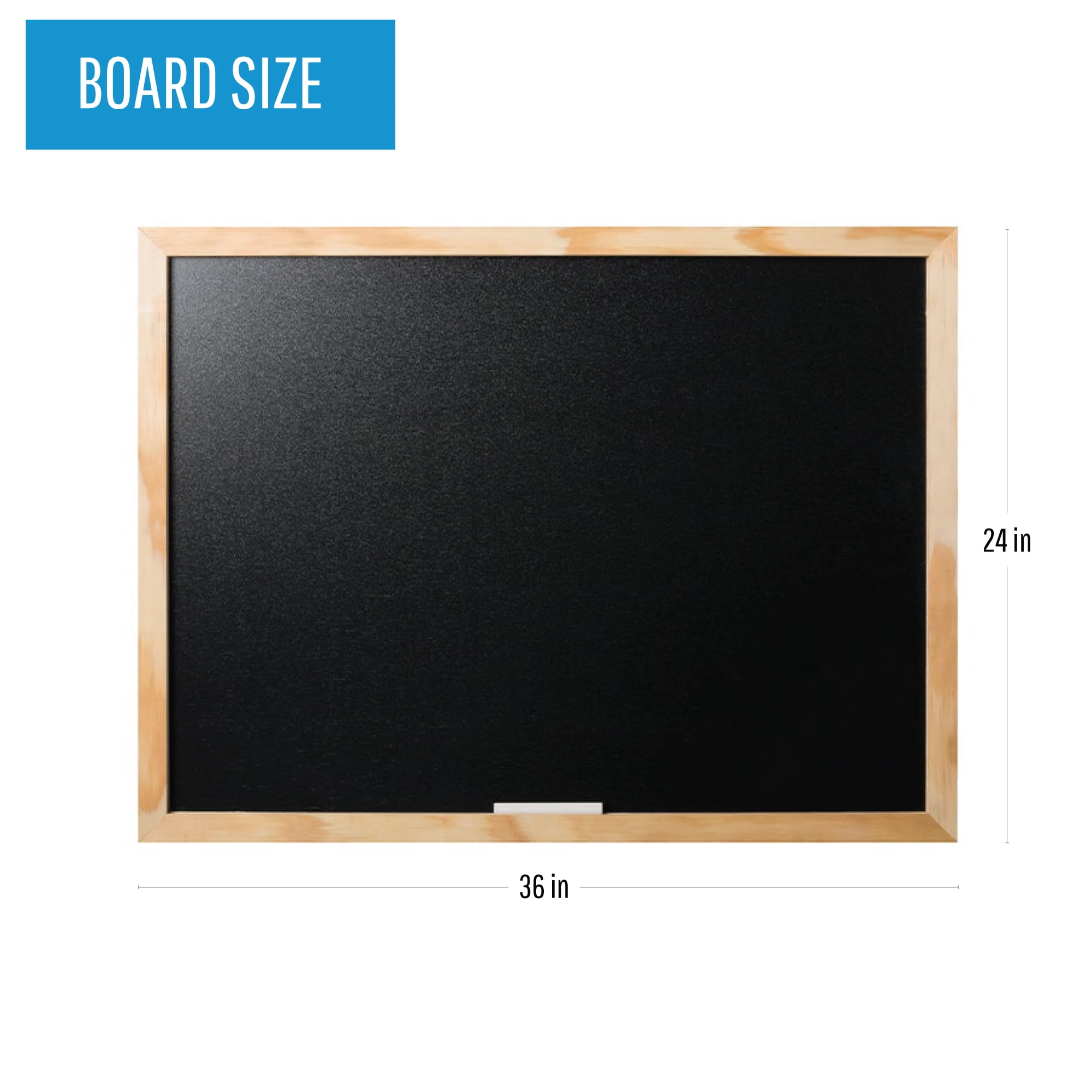Bi-Silque Wood Frame Master Vision Chalkboard