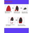 thumbnail image 6 of SAYFUT 9 Pairs Black Anti-slip Shoe Grips Pads, Non Slip Self-Adhesive  Shoe Grips Shoes Rubber Shoe Sole Protector for High Heels, 6 of 6