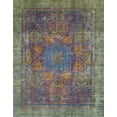 thumbnail image 1 of Ahgly Company Machine Washable Indoor Rectangle Abstract Purple Area Rugs, 8' x 10', 1 of 7
