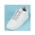 thumbnail image 2 of INSPIRE CHIC 2 pairs Flat Shoe Laces 2 Colors Mix Athletic Shoelaces 3/8" Wide for Sneakers 100cm/39.4" Sky Blue Pink, 2 of 6