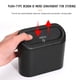 thumbnail image 5 of Cubo de basura para coche, cubo de basura colgante para coche, cubo de basura portátil a prueba de fugas con tapa a presión para coche, oficina, hogar, 5 of 7