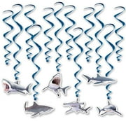 17.5 to 31 in. Shark Whirls - Pack of 6