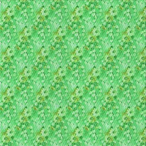 Ahgly Company Machine Washable Indoor Square Transitional Neon Green Area Rugs, 8' Square