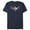 Navy Blue, variant on Men's Batman Logo Geometric Wing Graphic Tee Black X Large