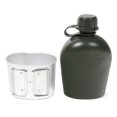 thumbnail image 4 of Taza de cantina de aluminio portátil de 1L con cubierta, kit de desorden de utensilios de cocina par Abanopi Botella al aire libre, 4 of 7