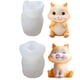 thumbnail image 1 of Molde de silicona para velas, molde de silicona para gatos y ovejas, molde de silicona 3D para hacer tú mismo moldes de fondant para hacer pasteles, jabones, budines, chocolates y decoración de, 1 of 7